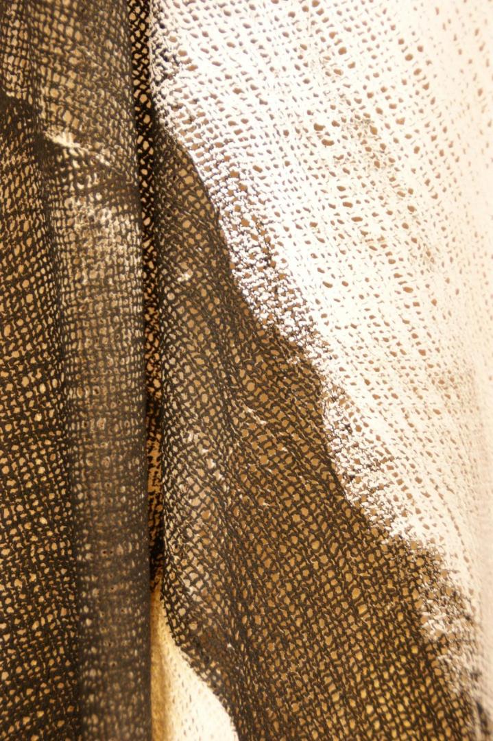 Détail toile peinte
